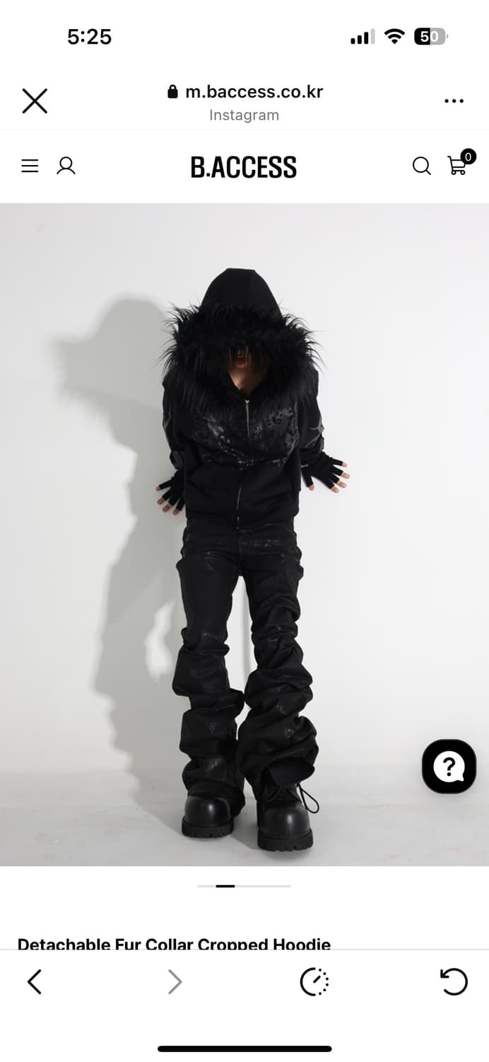 비엑세스 후드집업 상품이미지3