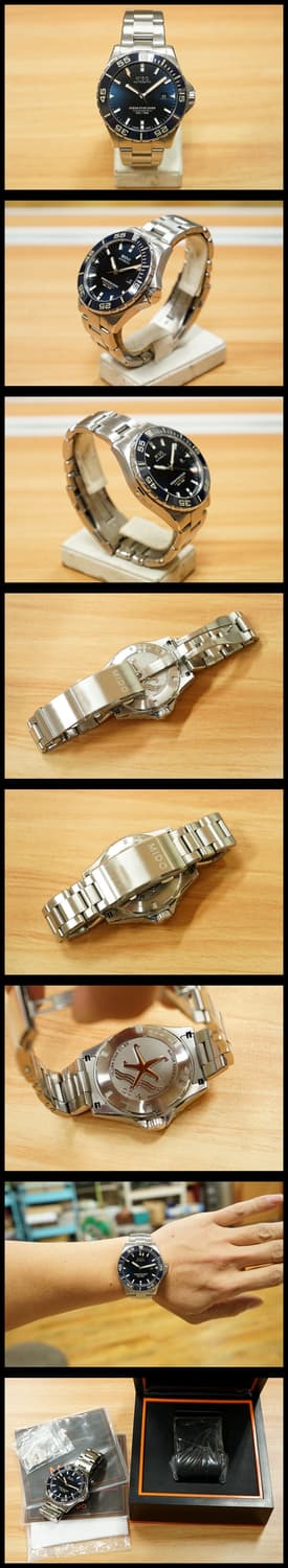 태그호이어 아쿠아레이서 300m cap2110 크로노그래프 오토매틱 시계 상품이미지2