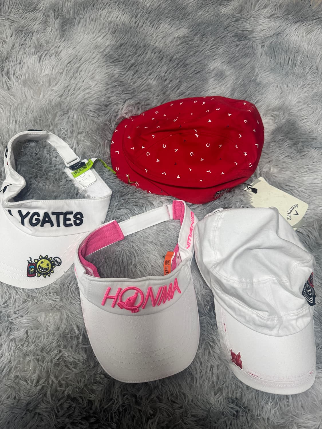 여성골프모자 4종 (파리게이츠 혼마 캘러웨이) 상품이미지1