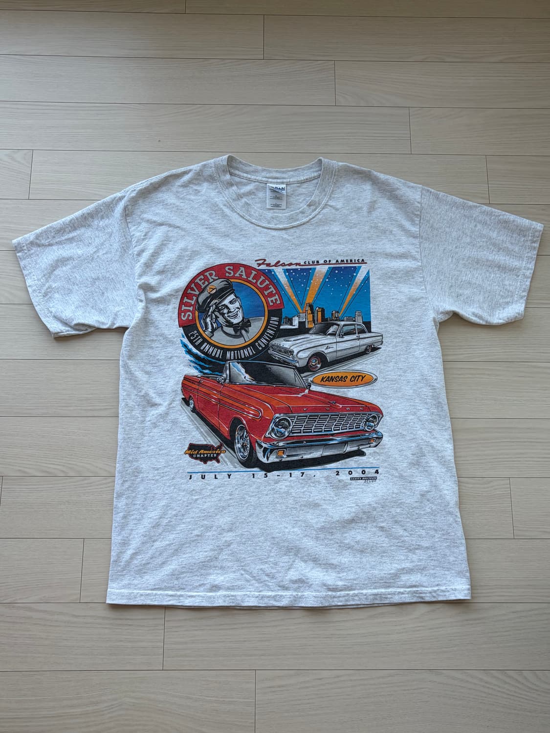 00s Y2K NASCAR 빈티지 프로모 티셔츠 L (103) 상품이미지2
