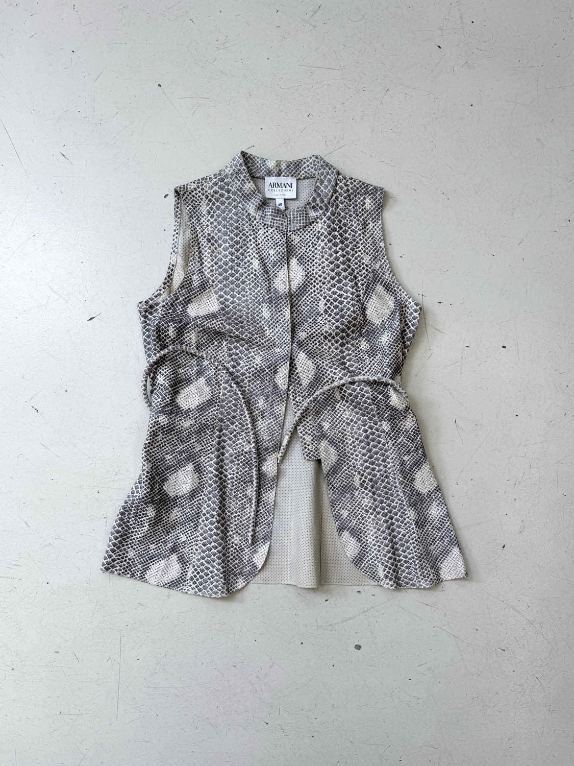 2012 spring leather vest  상품이미지3