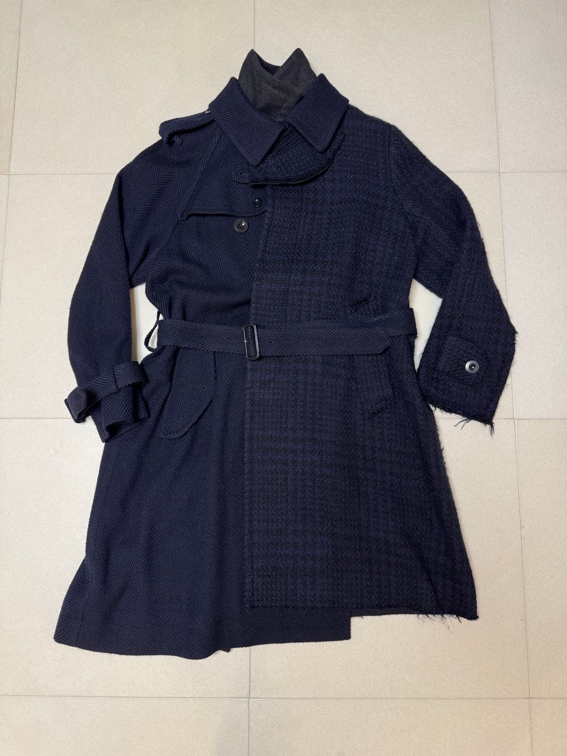 사카이 19FW 런웨이 코트 상품이미지1