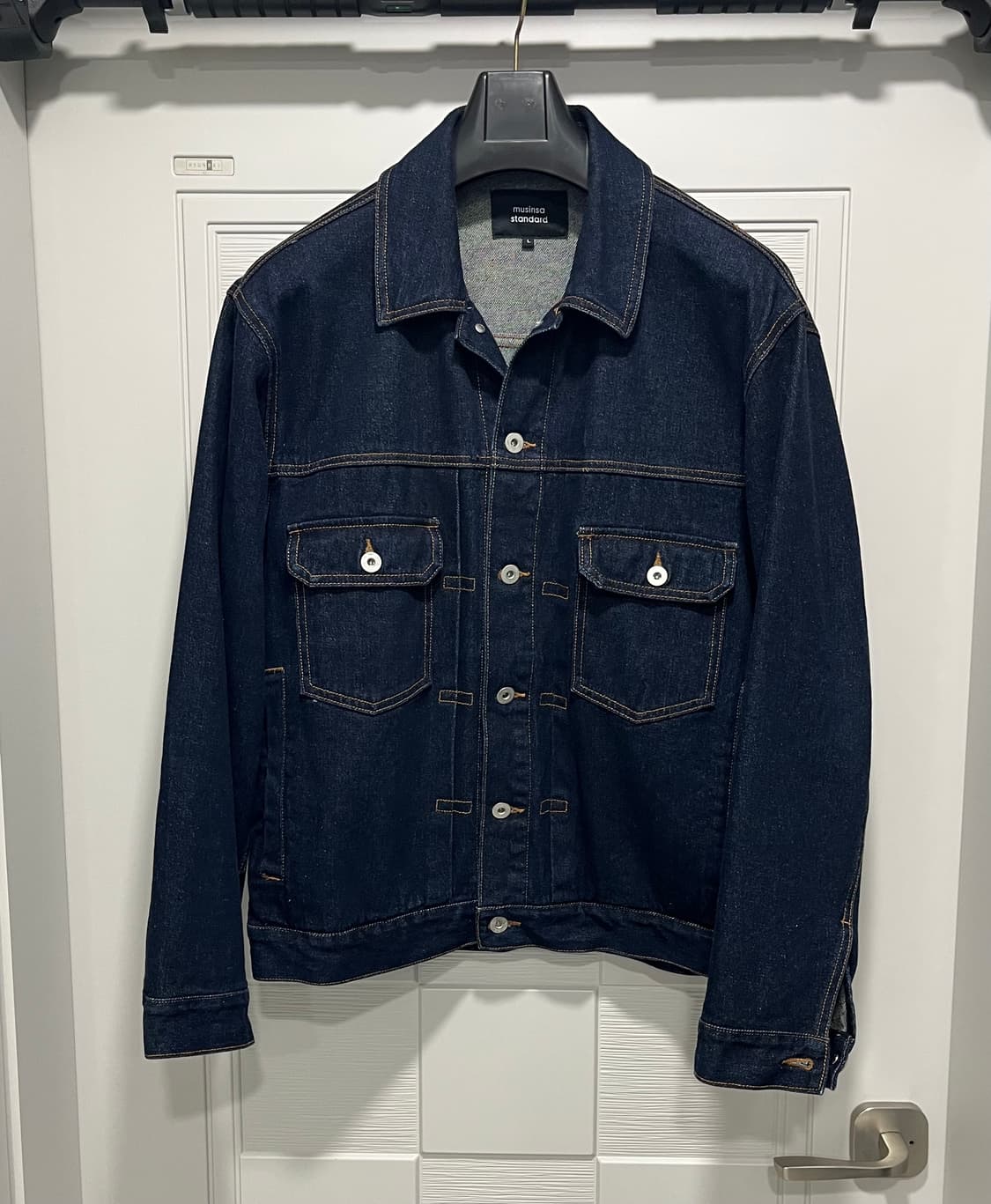 무탠다드 릴렉스드 트러커 데님자켓2 [딥 인디고] 상품이미지1