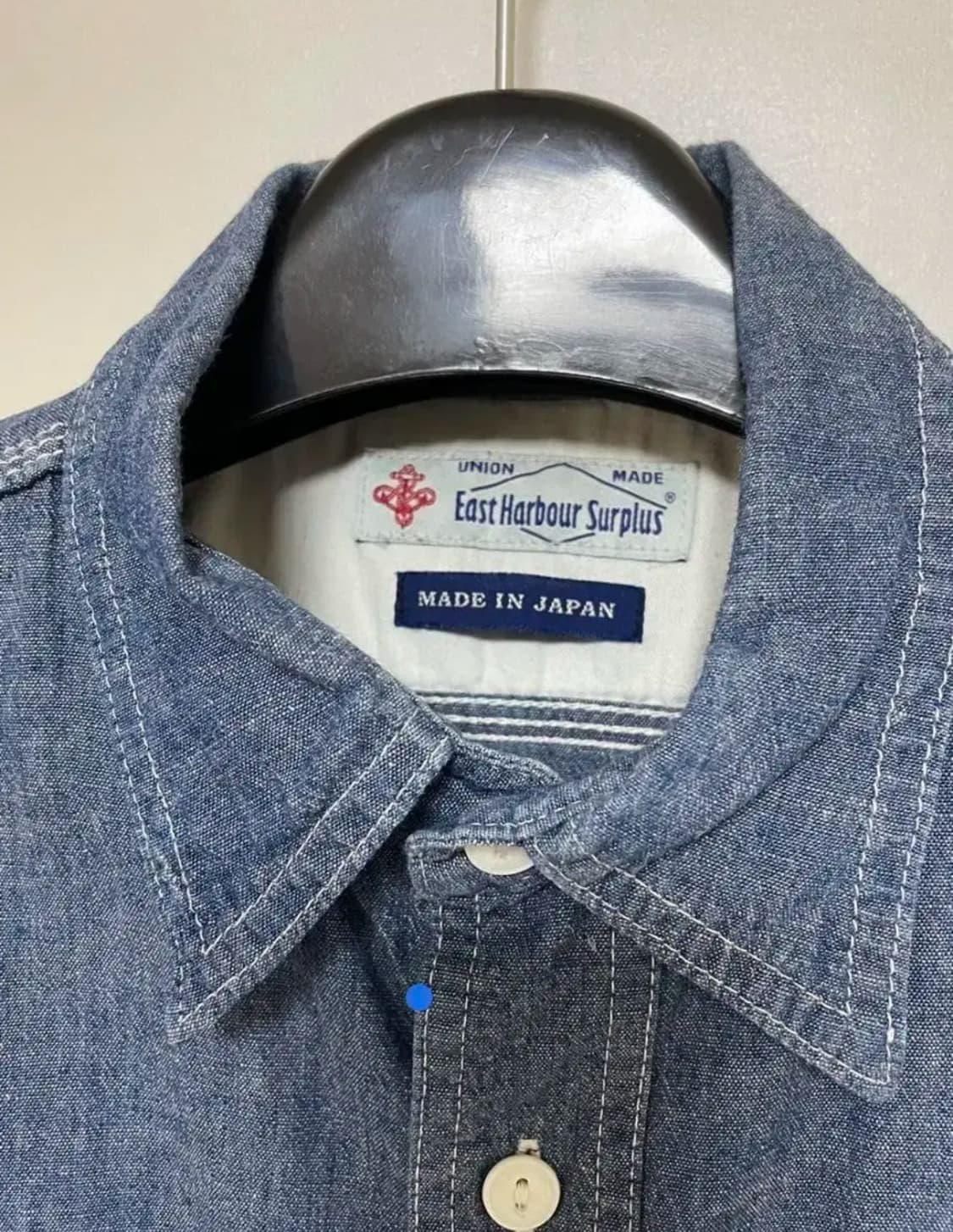 이스트하버서플러스 남성 린넨& 면 셔츠S size-Made in Japa 상품이미지3