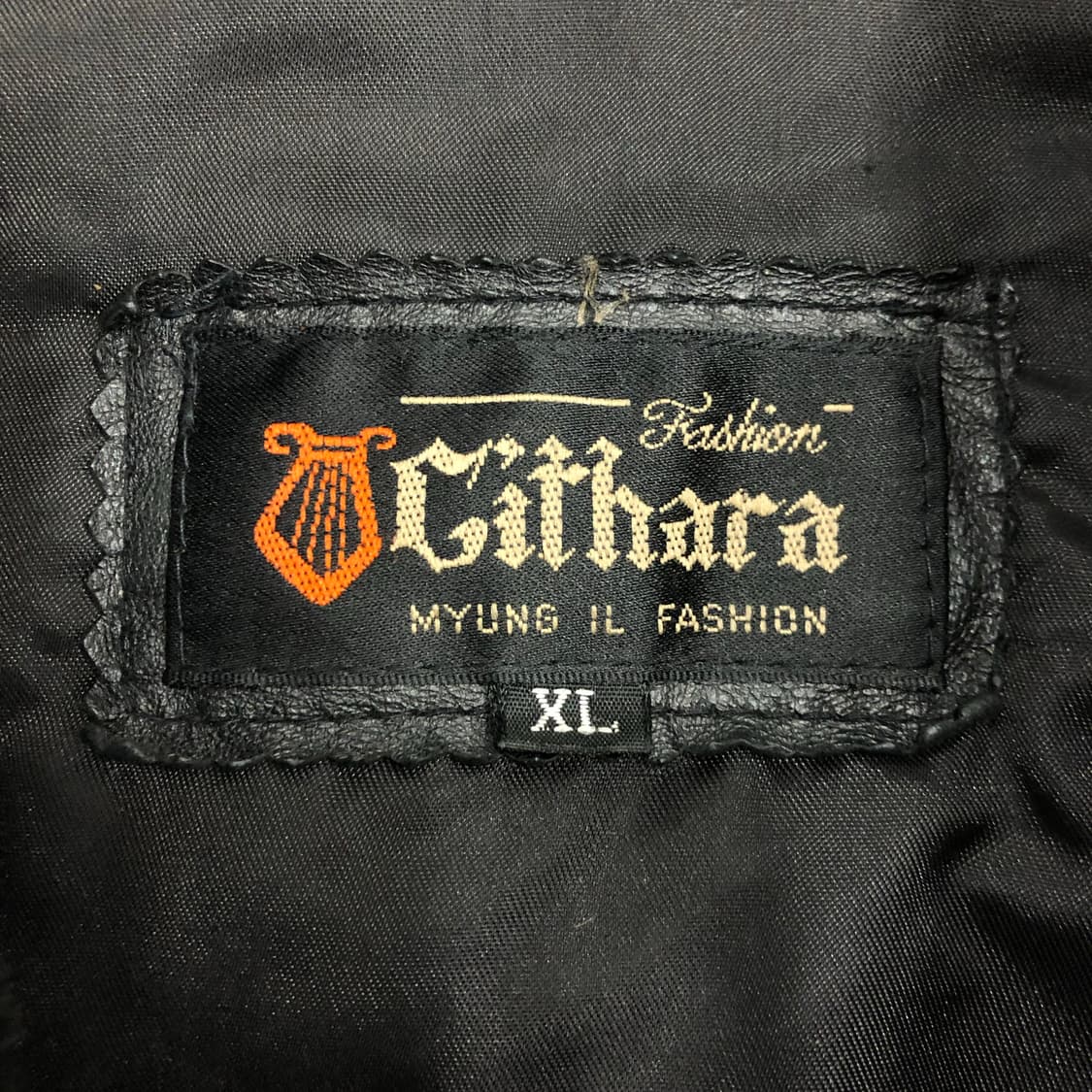 빈티지 양가죽 봄버 레더 퍼 카라 가죽 자켓  상품이미지7