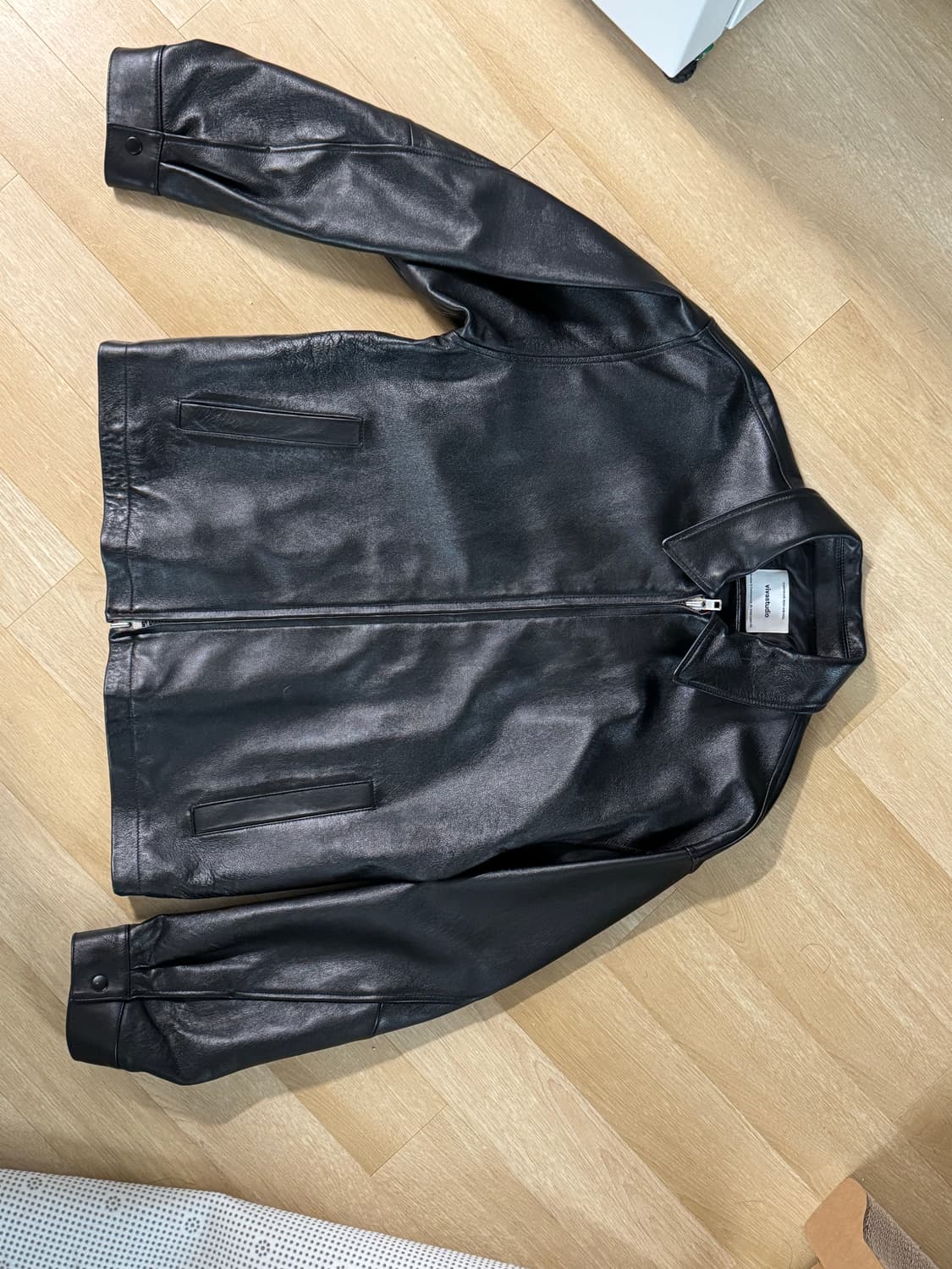 비바스튜디오 레더 싱글 라이더자켓 M 상품이미지2