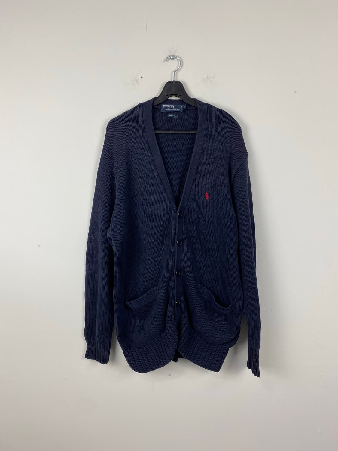 폴로 랄프로렌 네이비 니트 가디건 M 상품이미지1