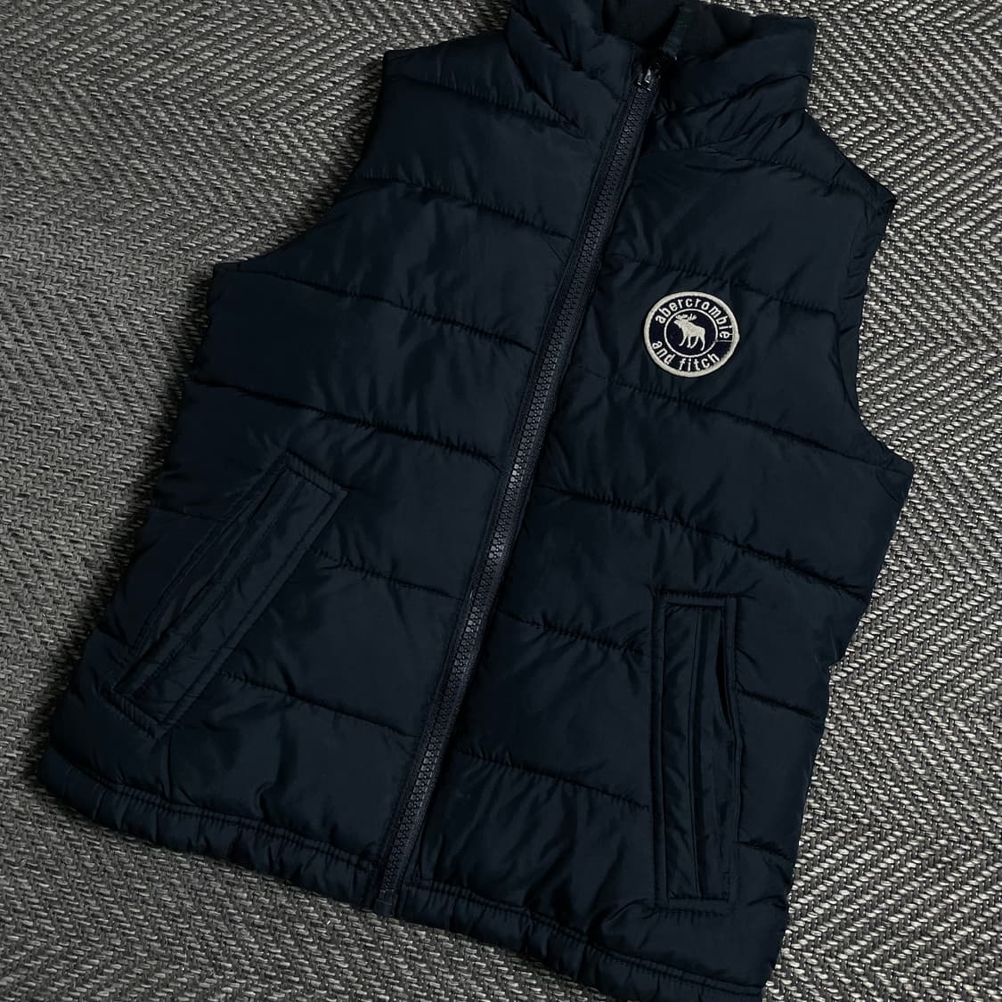 아베크롬비 y2k 크롭 빈티지 다운 베스트o 4868 상품이미지2