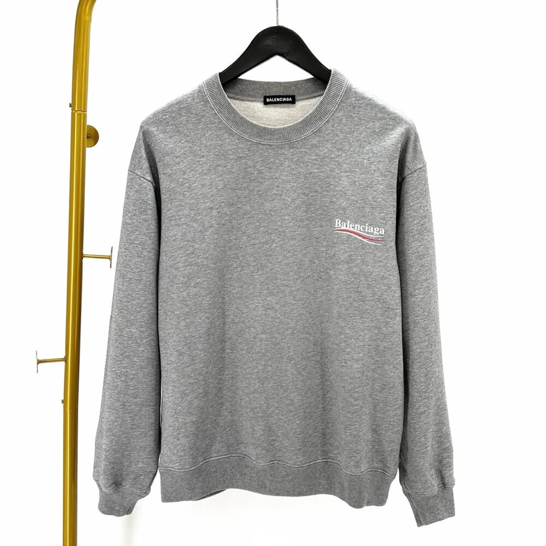 발렌시아가 웨이브로고 맨투맨 상품이미지1