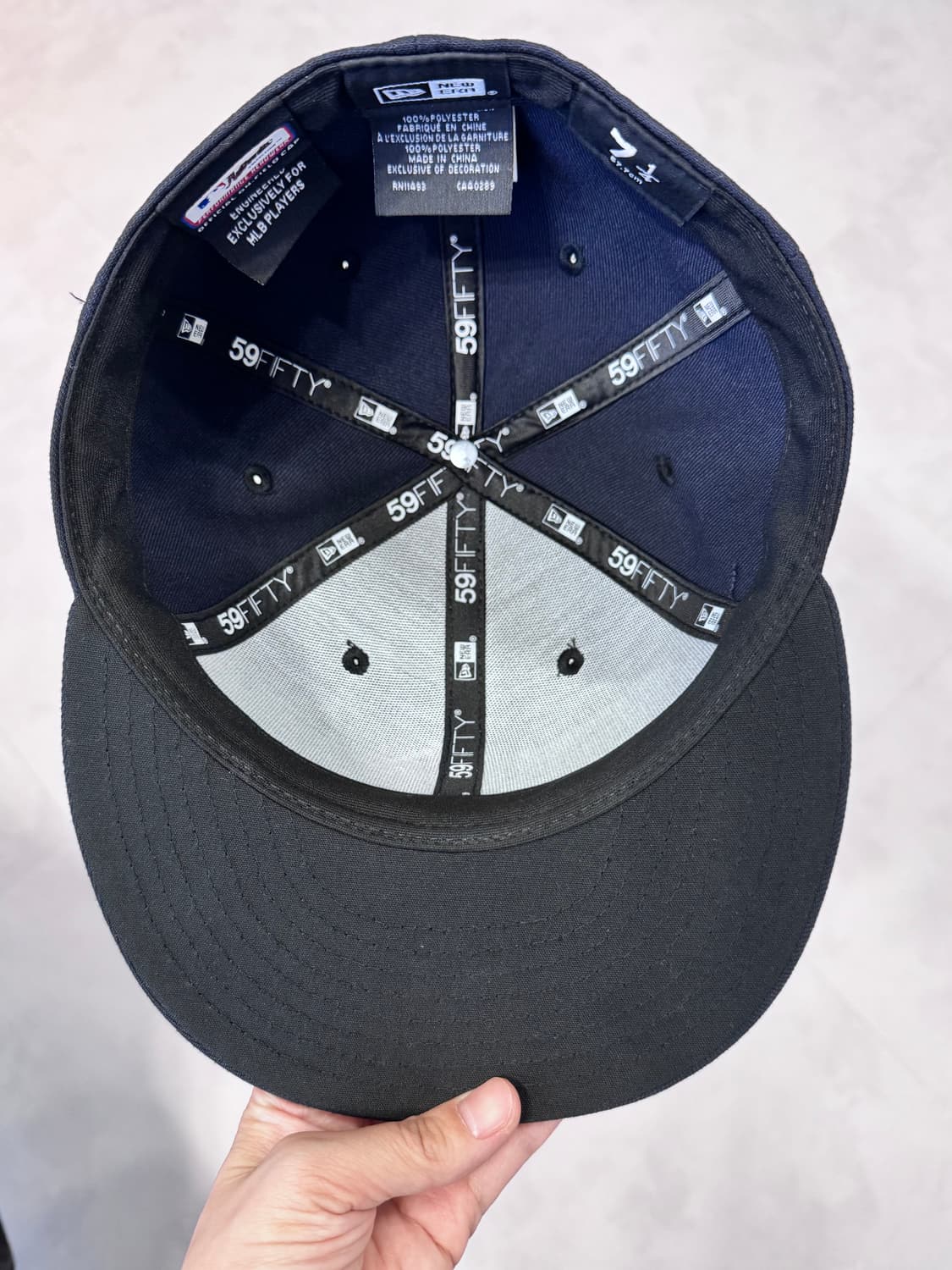 뉴에라 59Fifty 네이비 714 상품이미지3