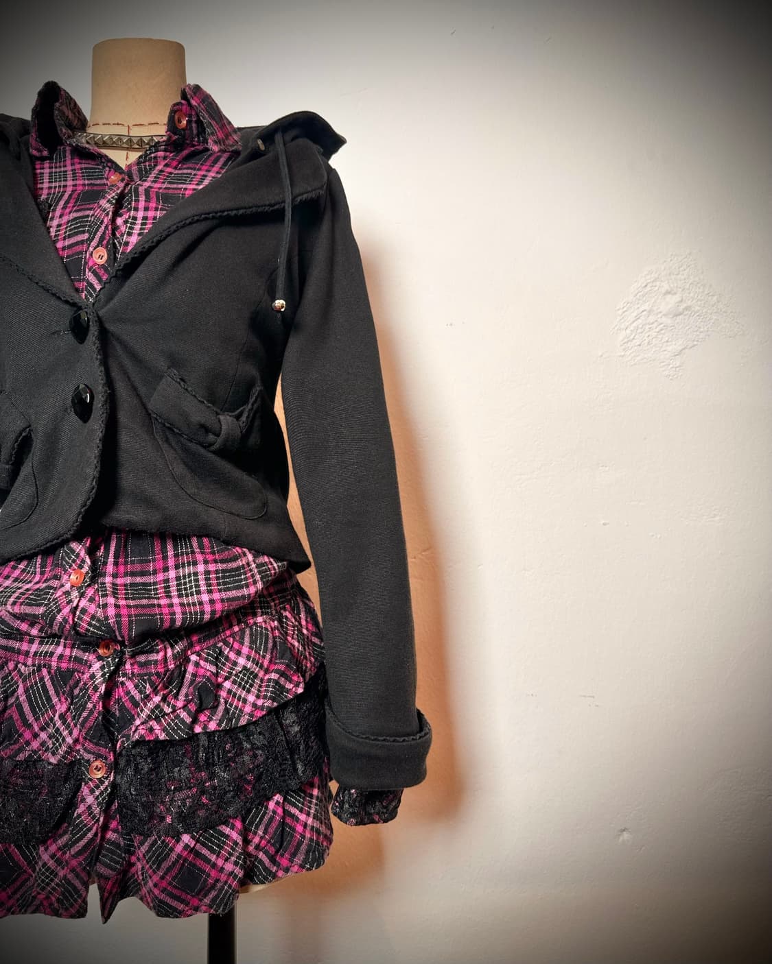 리본 포켓 후드 블레이저 상품이미지4