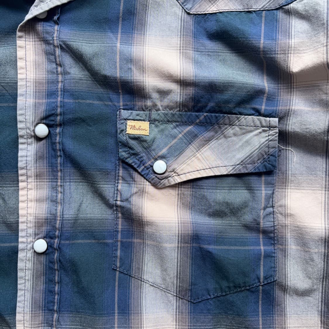 Larry Mahan Cowboy Check Shirt 상품이미지6