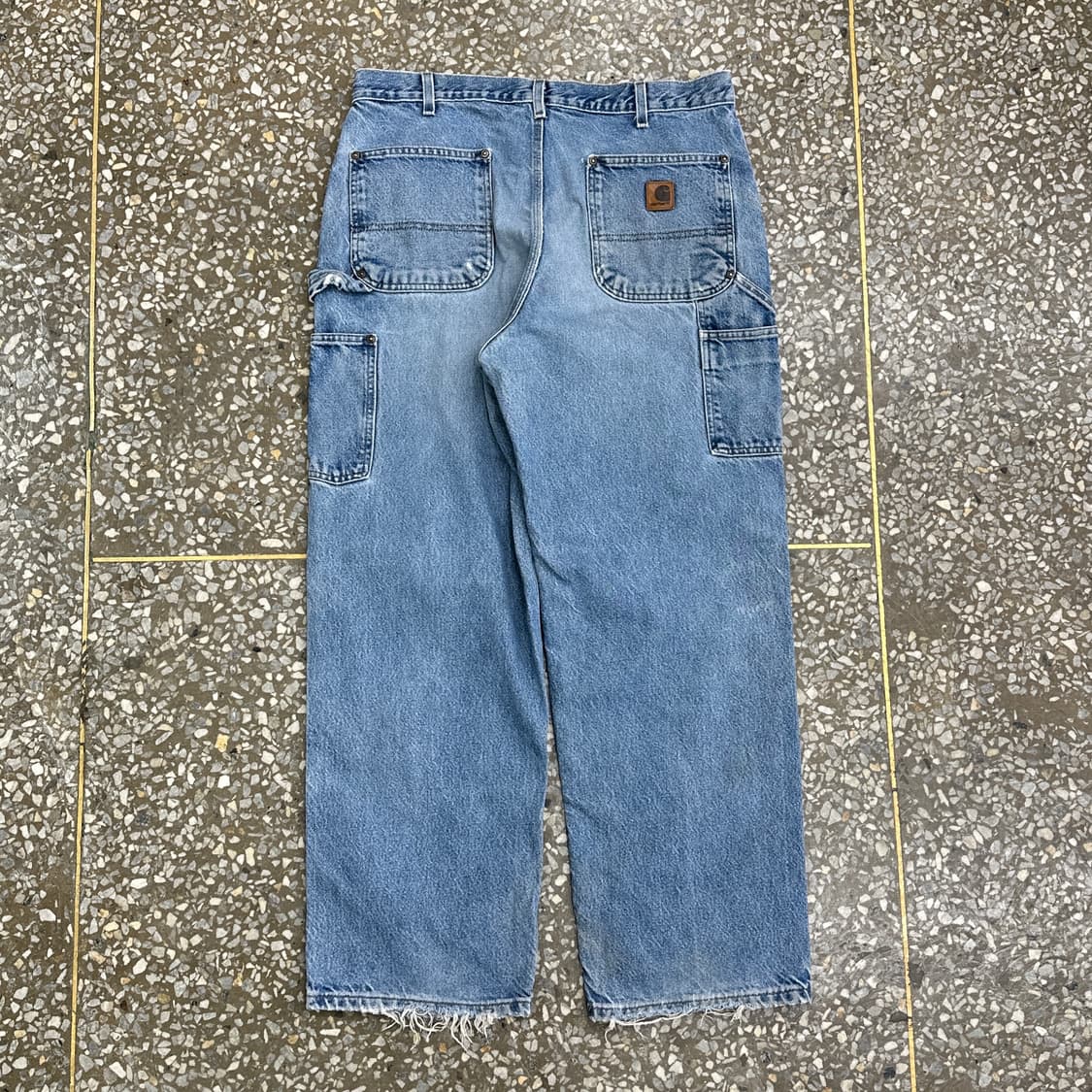 칼하트 더블니 데님 카펜터 팬츠 36 상품이미지2