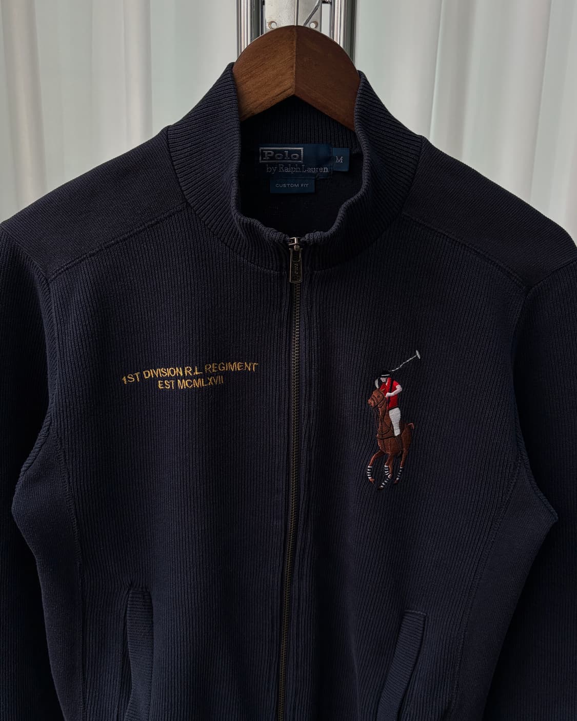 [M]폴로 랄프로렌 빅포니 치프키프 니트 집업 navy 상품이미지7