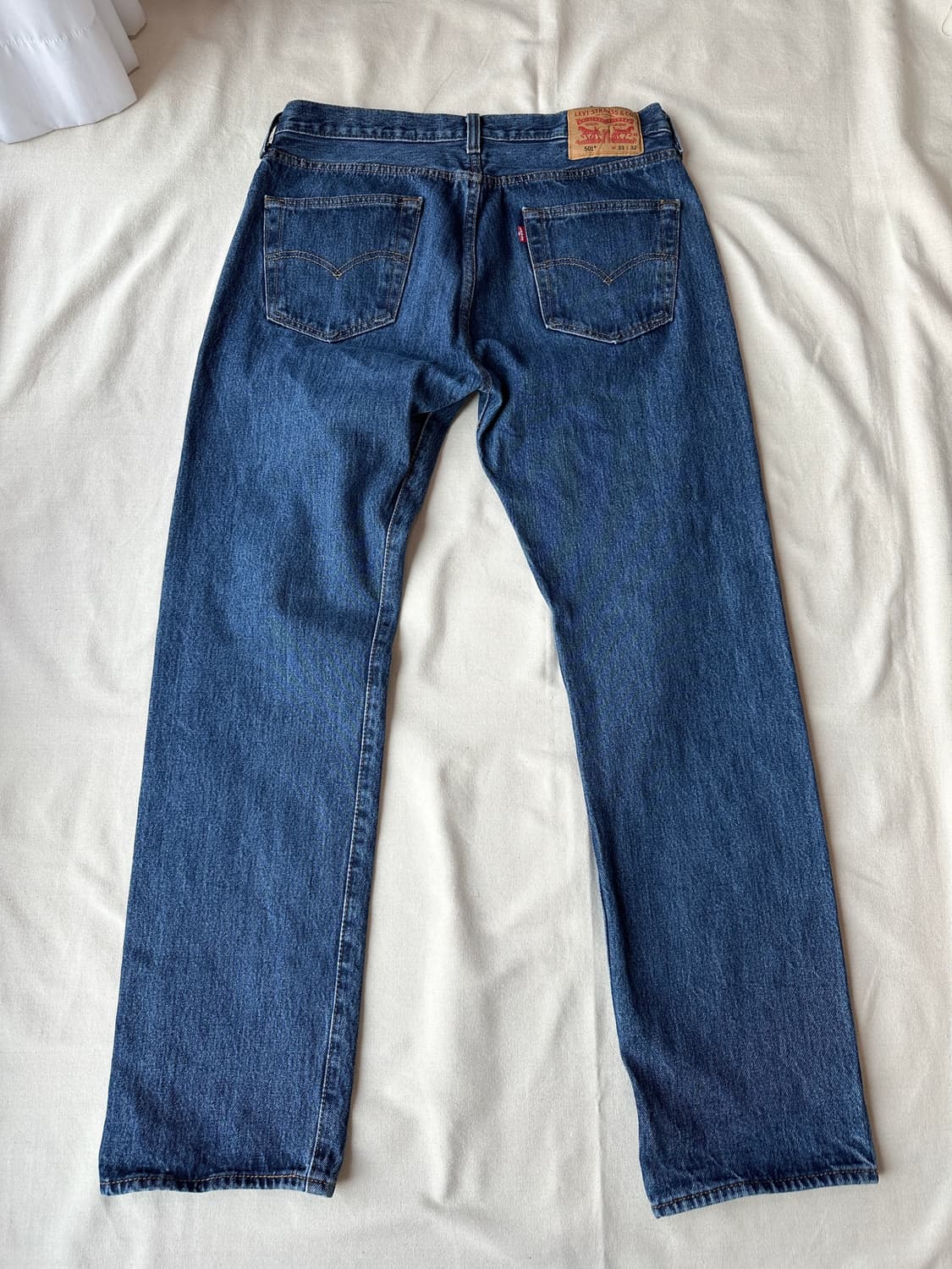 리바이스 501 중청 데님팬츠 33 상품이미지6