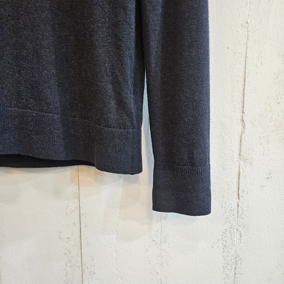 타미힐피거 V넥 캐시미어 니트 네이비 S 실측 100 상품이미지3