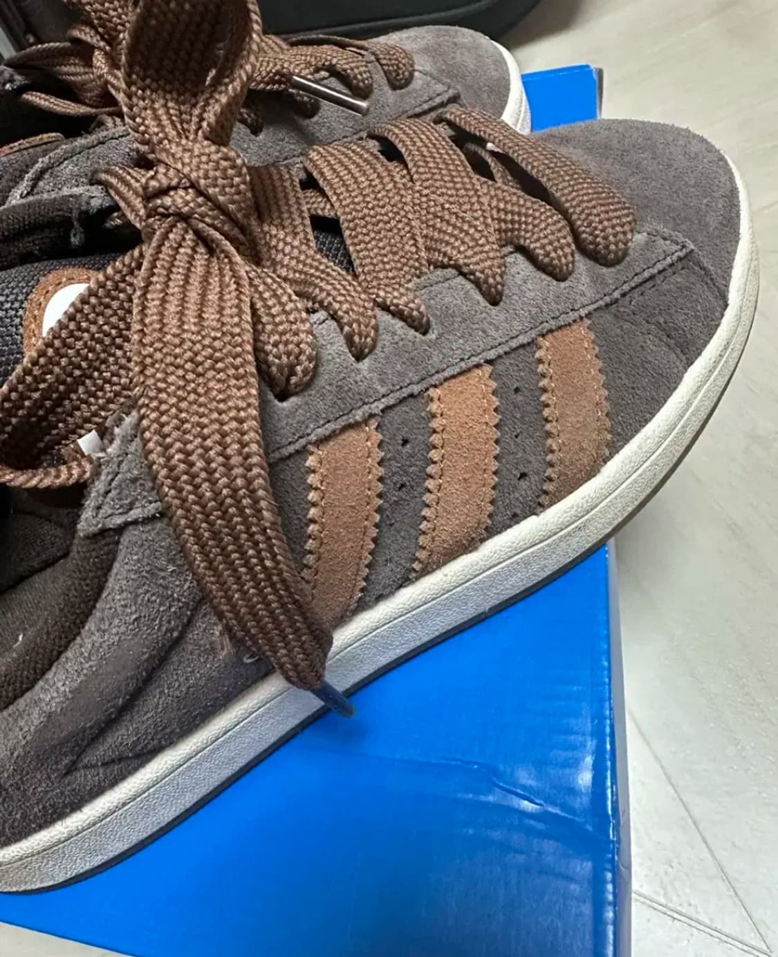 아디다스 캠퍼스 브라운 운동화 상품이미지1