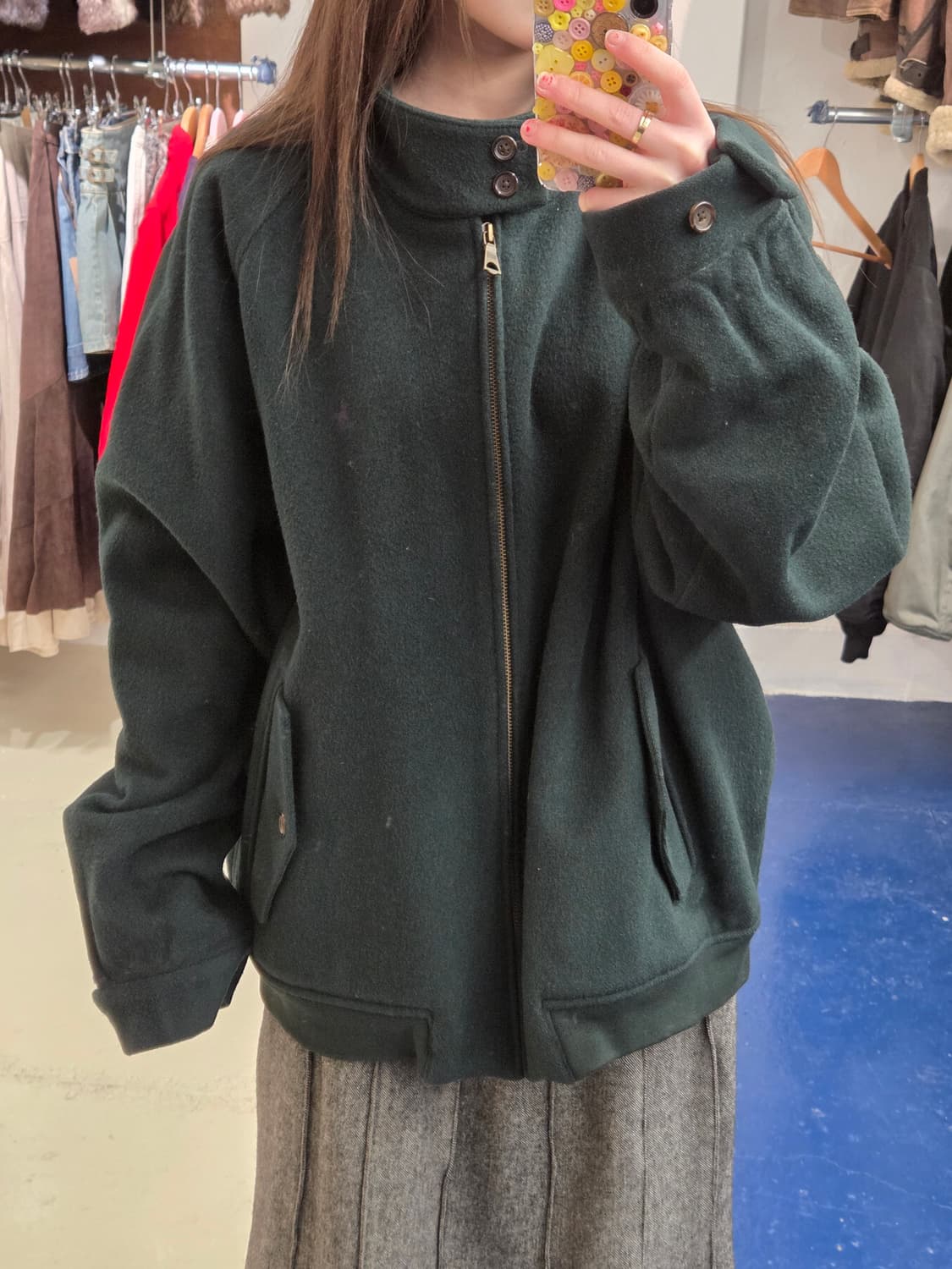 PRL 폴로 랄프로렌 모직 바라쿠타 자켓 상품이미지5