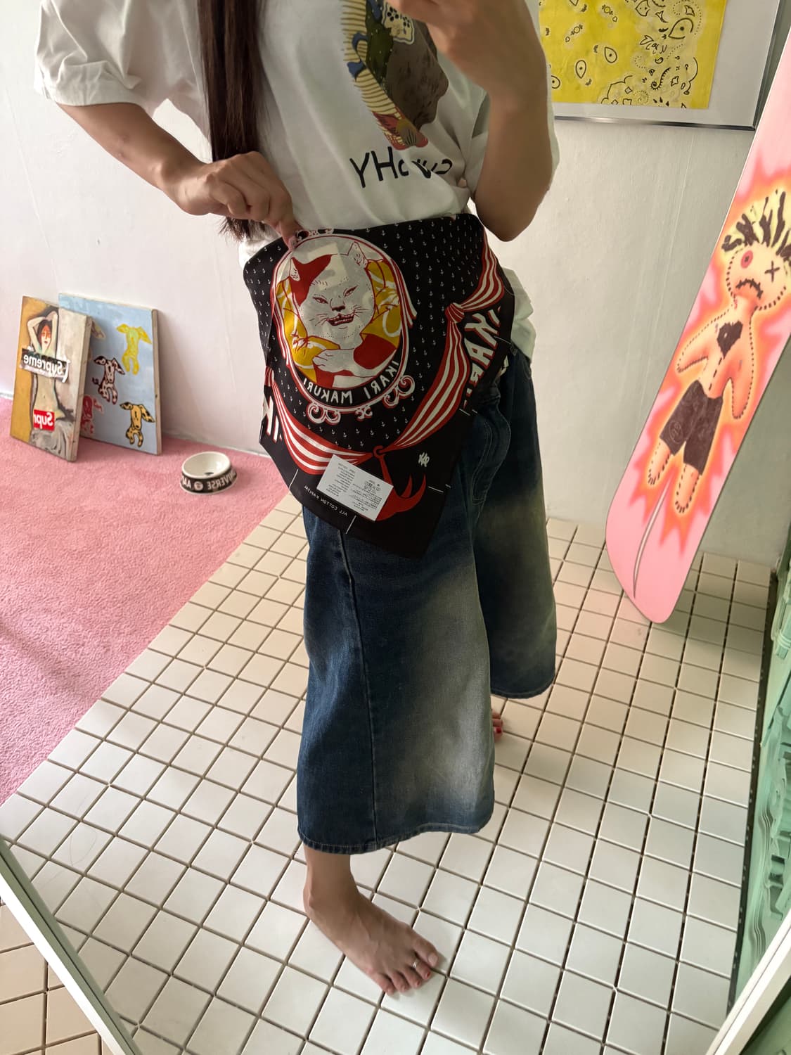 캐피탈 네코 반다나 상품이미지1