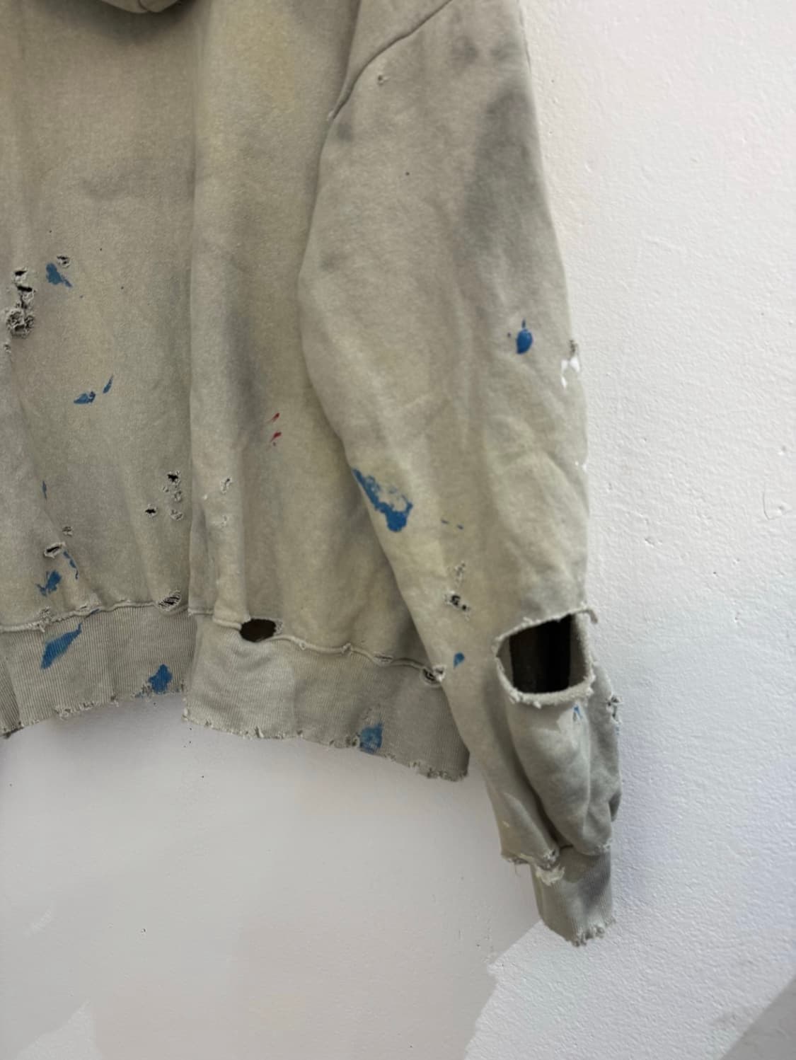 디스트레스드 빈티지 커스텀 후드집업 상품이미지8