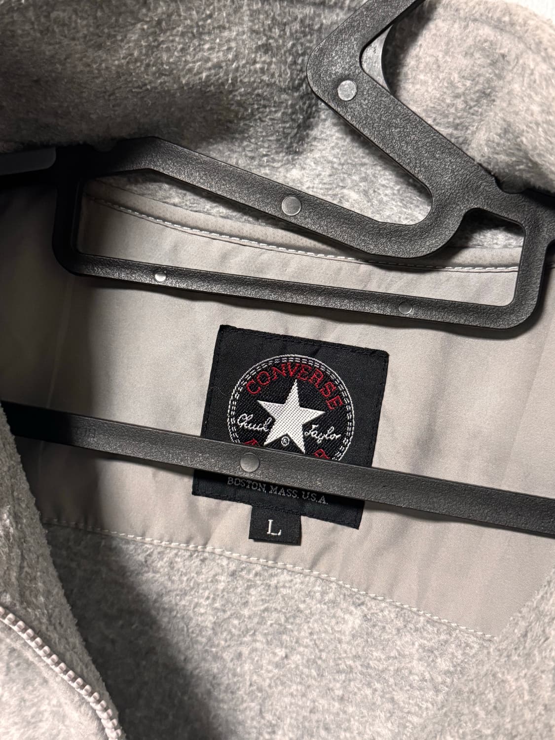 컨버스 USA 기모 그레이 후리스 상품이미지4