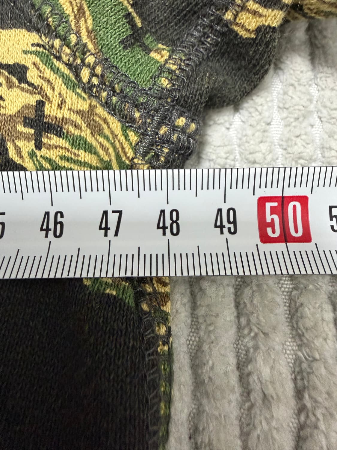 베이프 1ST CAMO 타이거 샤크 후드 집업 상품이미지8