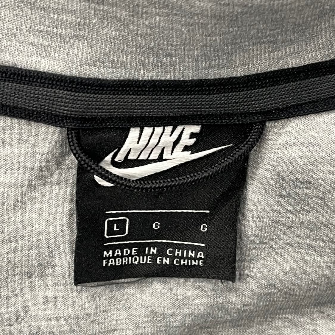 [정품/L] 나이키 테크 플리스 후드집업 그레이 b8 상품이미지5