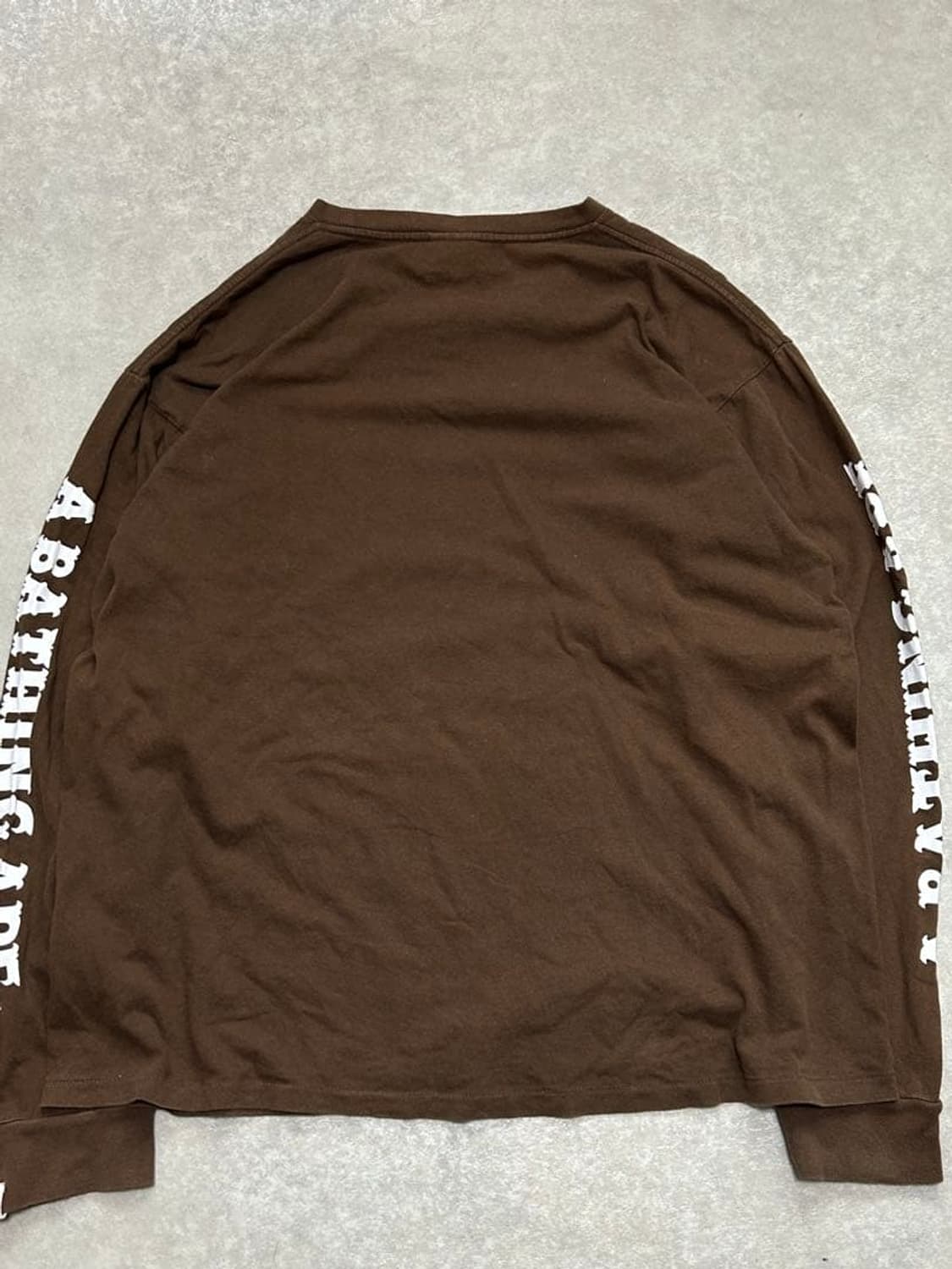 베이프 에이프 크로스본 롱슬리브 티셔츠 상품이미지7