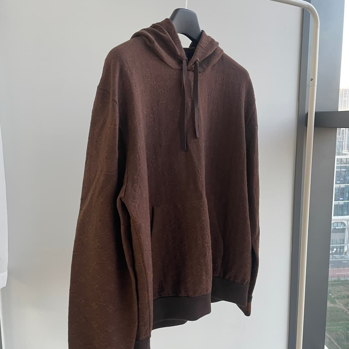 (xl) 루이비통 니트 후드티 브라운 상품이미지2