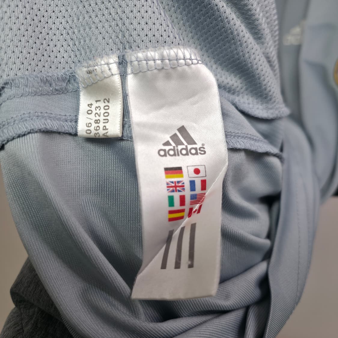 아디다스 레알 마드리드 라이트 그레이 트레이닝 져지 상품이미지4