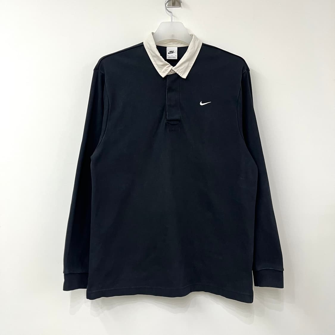 나이키 솔로 스우시 블랙 럭비 카라티 상품이미지2