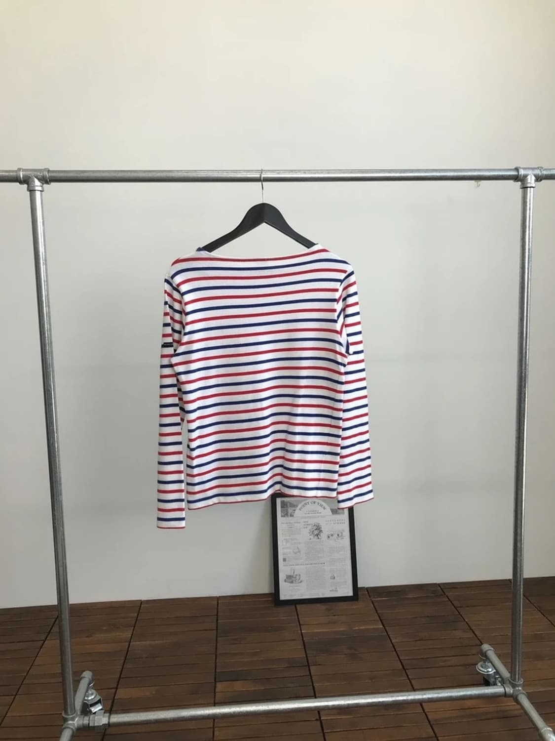 Bonneterie Chanteclair x BEAMS Striped T 상품이미지2
