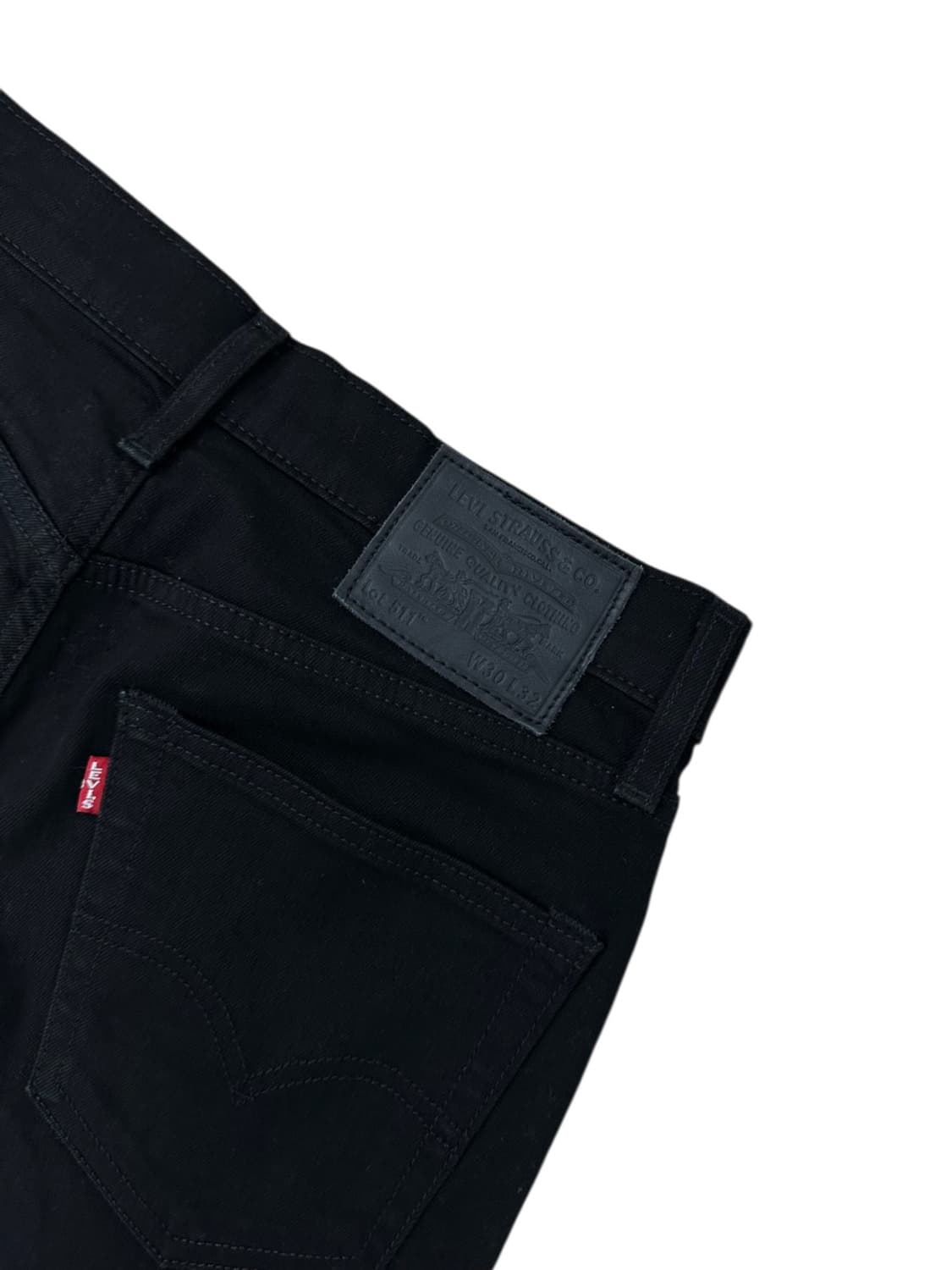 리바이스 511 블랙 데님팬츠 (30,블랙패치) 상품이미지7