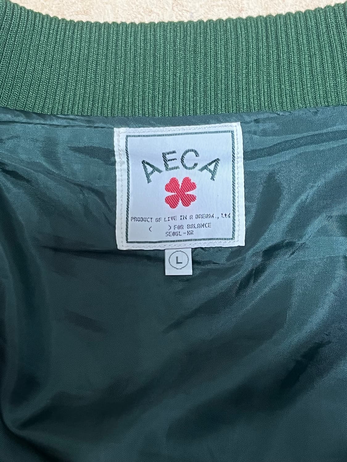 에이카 바시티 자켓 상품이미지3