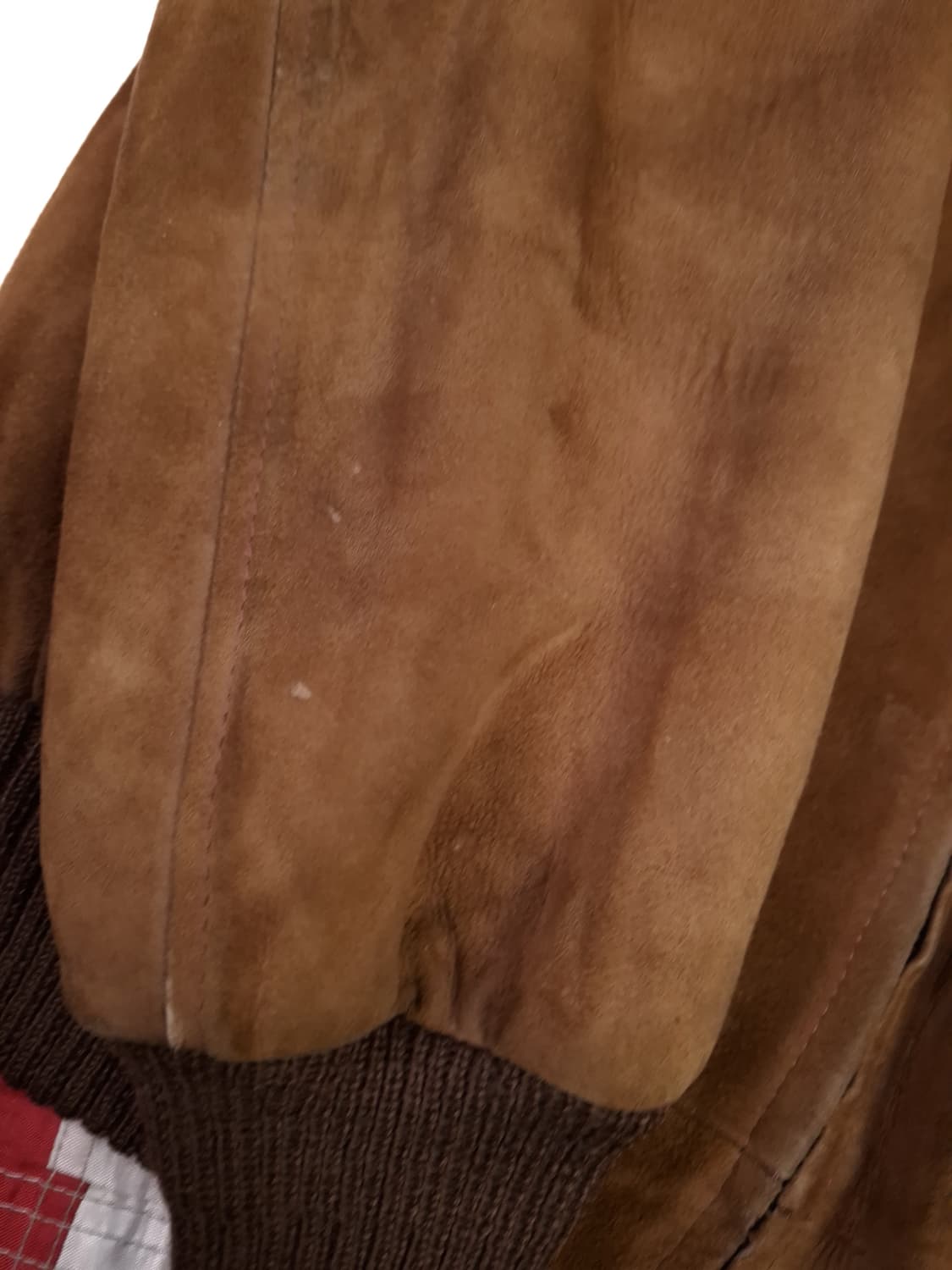 오리지날 80's 미국제조 리얼스웨이드 봄버 자켓 상품이미지6