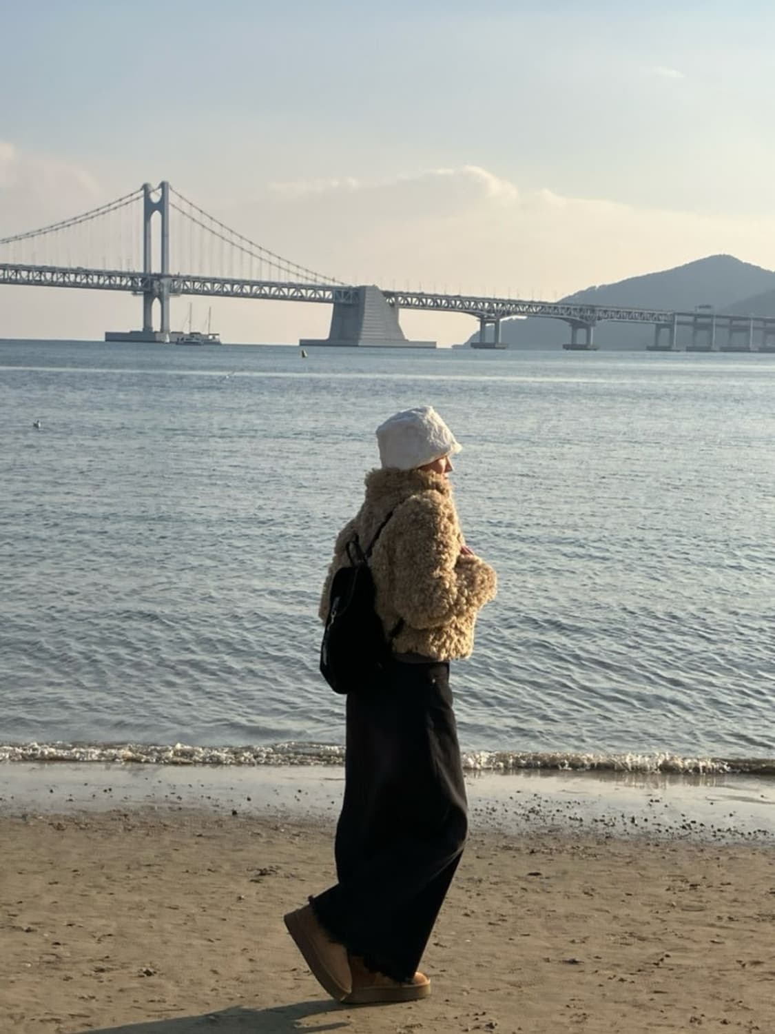 런던플랏 양모 퍼자켓 무스탕 상품이미지3