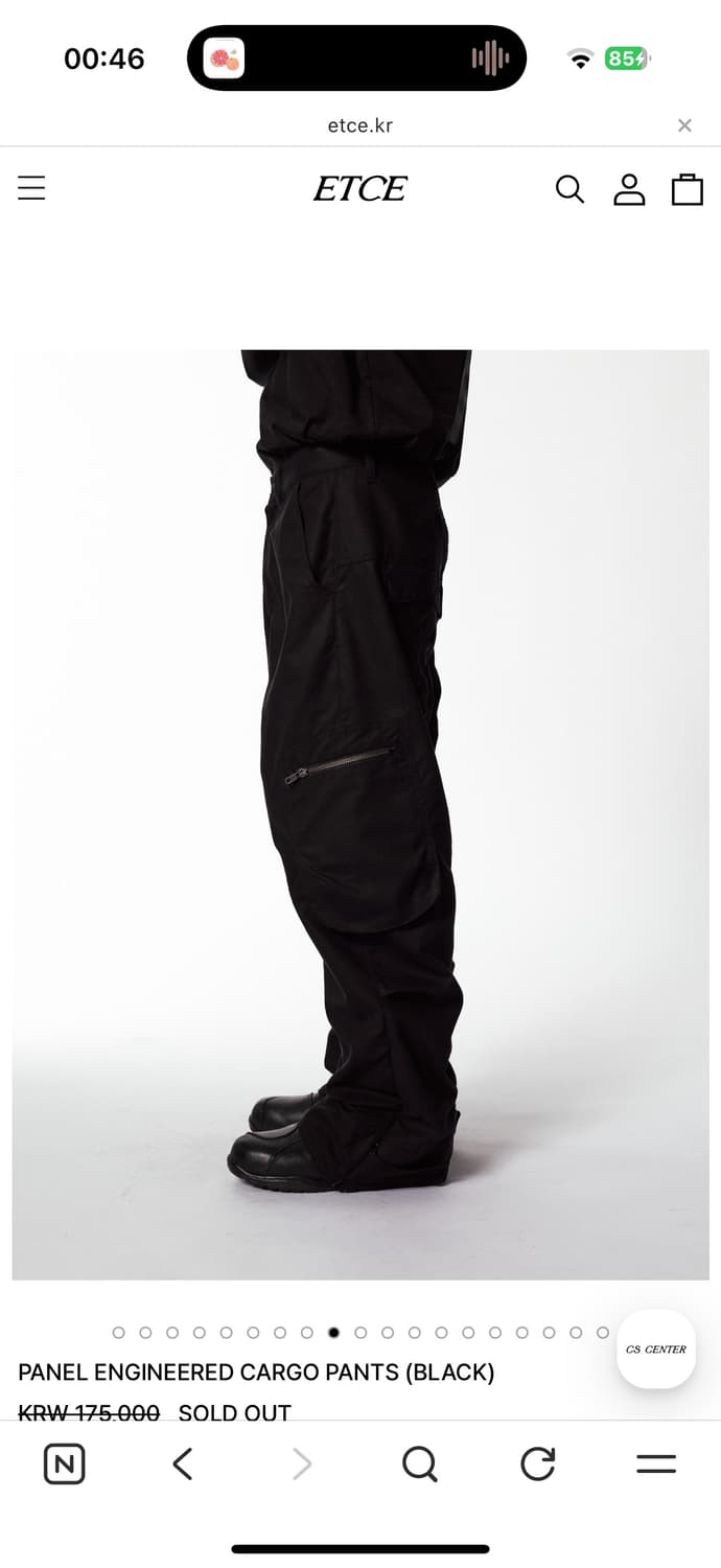 이티씨이 카고팬츠 상품이미지3