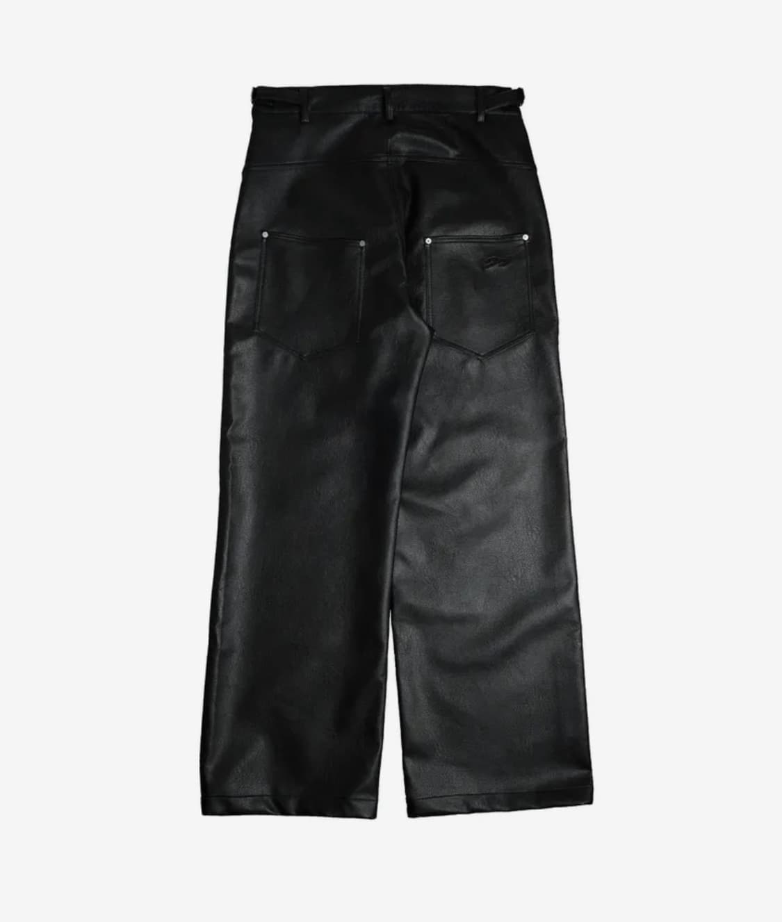 설라노 x 탄산마그네슘 드롭 백포켓 레더팬츠 상품이미지2