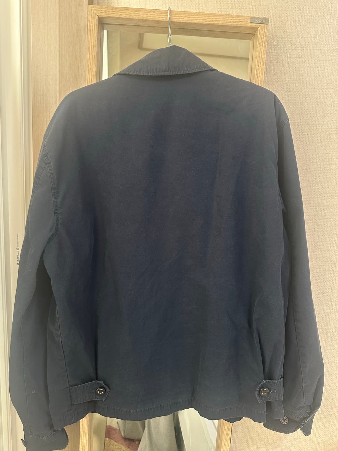 Polo 폴로 랄프로렌 네이비 코튼 헤링턴 자켓 상품이미지4