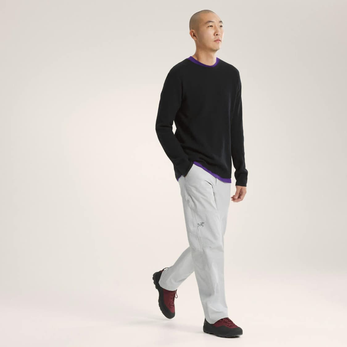 아크테릭스 할람 메리노 울 크루넥 블랙 L 상품이미지6