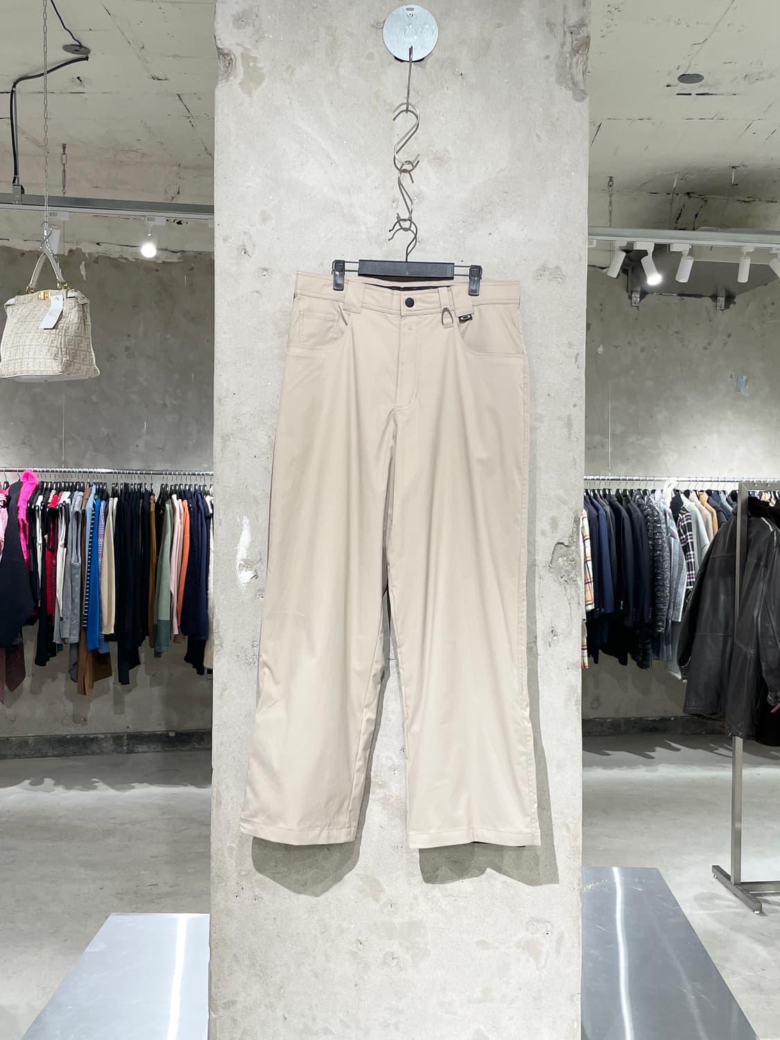 오클리 베이지 나일론 스키 라바 팬츠 상품이미지1