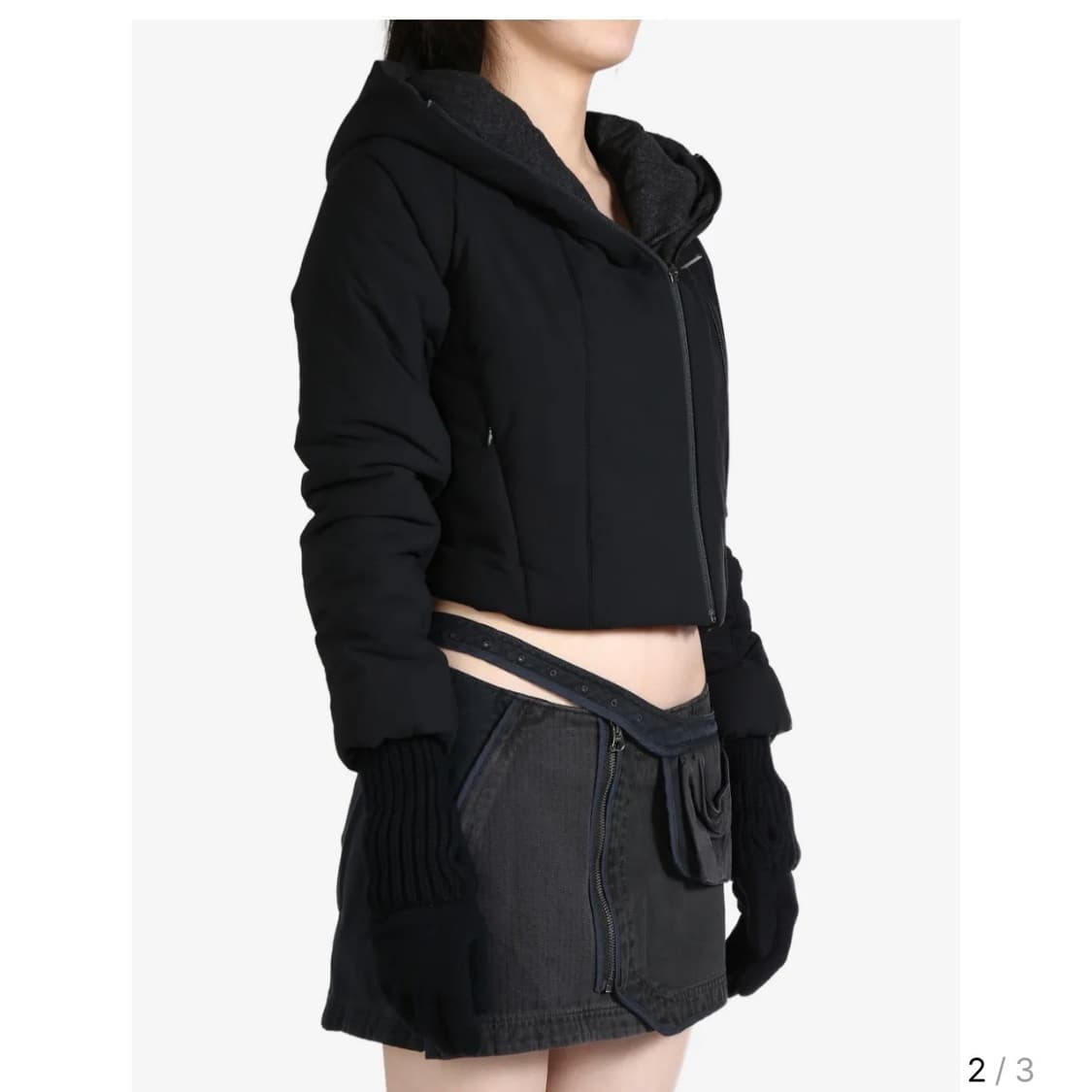 Hyein Seo 패딩 크롭 자켓 상품이미지4