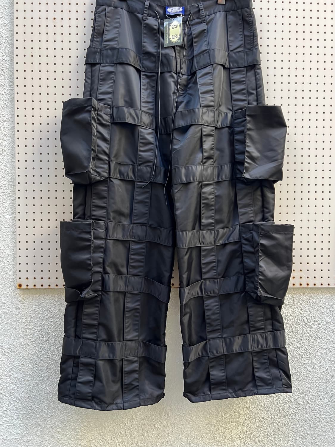 GS UK TECHNO WIDE PANTS 테크노 나일론 와이드 팬츠 상품이미지4