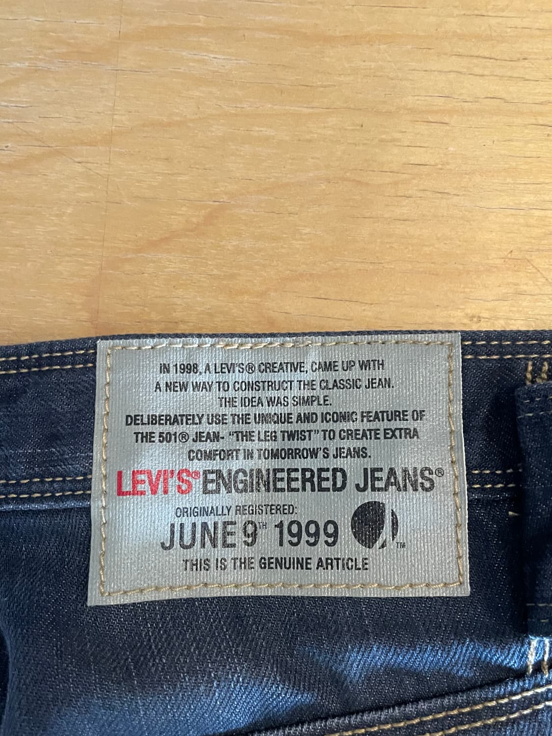 리바이스 엔지니어드 진스 7부 데님팬츠 청바지 상품이미지5