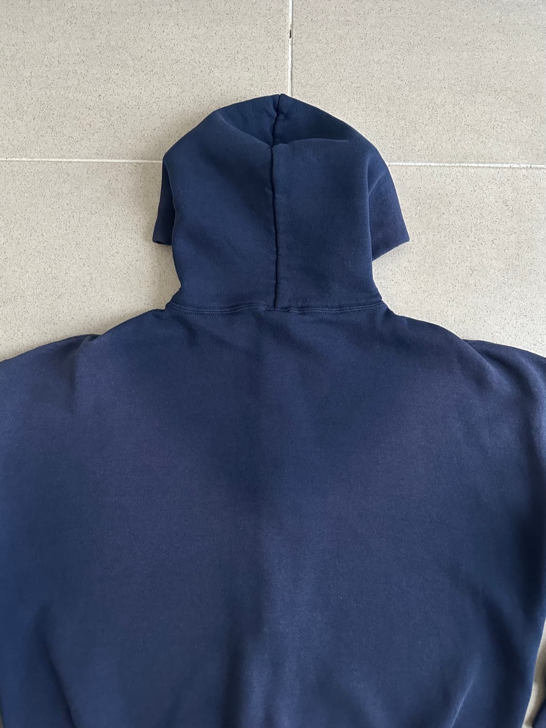 90s 빈티지 러셀 후드집업 네이비 XL 상품이미지5