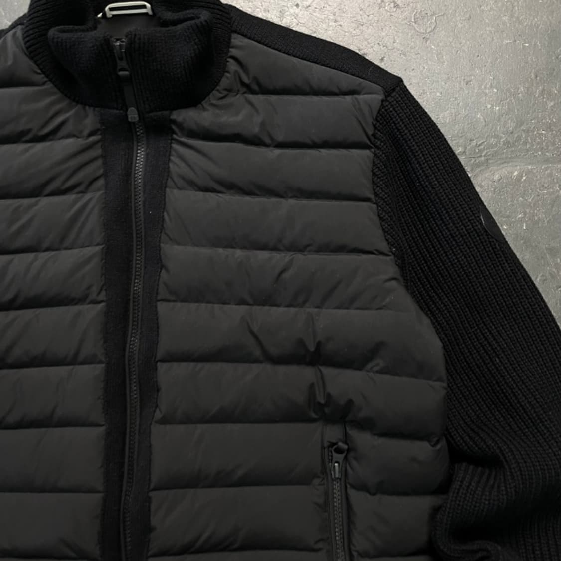 105 코오롱스포츠 방풍 니트 패딩  상품이미지2