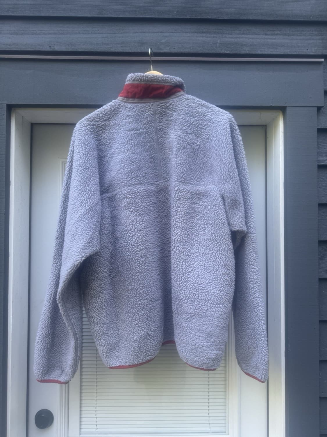 파타고니아 클래식 레트로-X 플리스 자켓 니켈/레드 상품이미지4