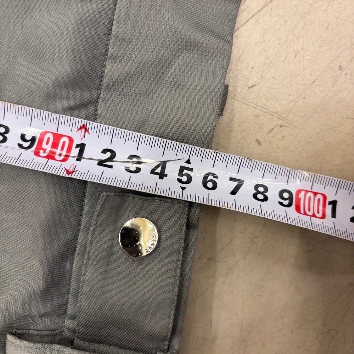 빈티지 올리브 카고 스냅 팬츠 상품이미지5