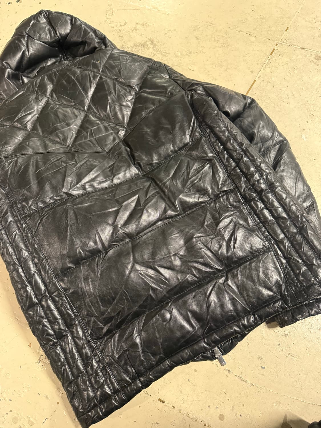 quilting detail real leather padding 상품이미지9