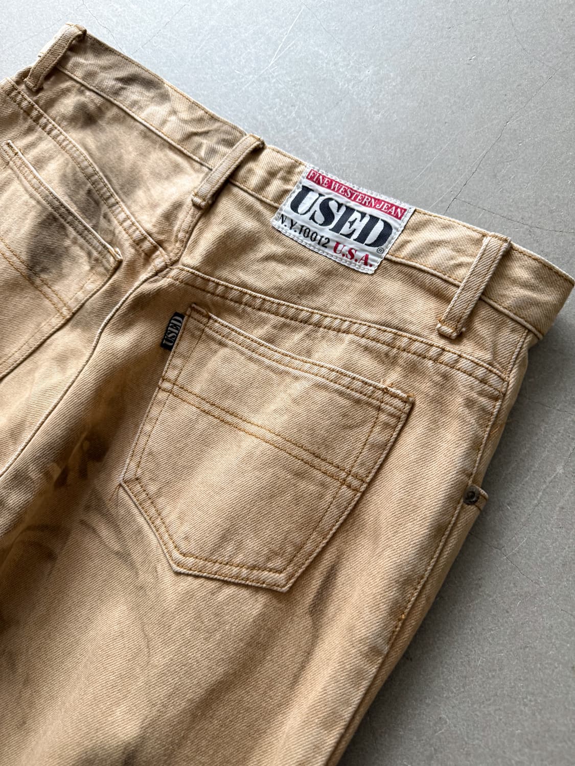 Vintage USED Wide Denim Pants 상품이미지5